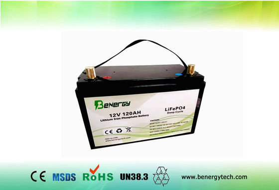 Deep Cycle RV LiFePO4 Battery IP65 12V 120AH Lithium Battery for Caravans