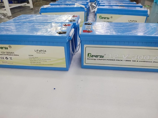 بسته های باتری 200Ah Lifepo4 قابل شارژ برای RV سیستم خورشیدی