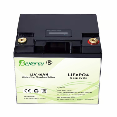 باتری خورشیدی 12V 40Ah لیتیوم یون Lifepo4 برای E - Boat Solar Street Light