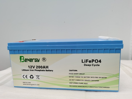 MSDS UPS باتری لیتیوم یونی 12 ولت 250AH سلول های فسفات آهن لیتیوم
