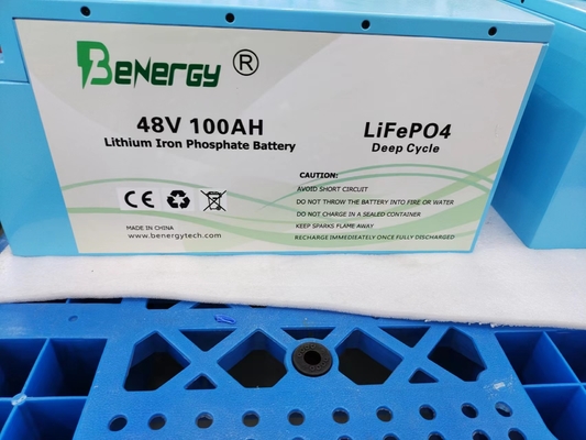 باتری 48 ولتی لیتیوم یون 100AH ​​Lifepo4 با عملکرد بلوتوث