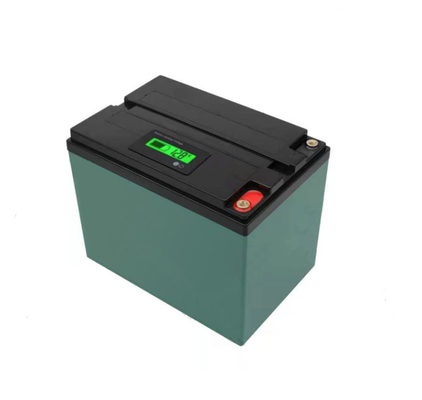 بسته باتری 12v 50 ساعت قابل شارژ Lifepo4 برای چراغ خیابان خورشیدی IEC62133