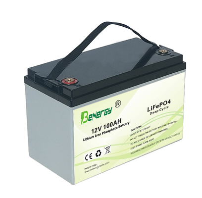 بسته باتری LiFePo4 12V 100AH جایگزین باتری اسید سرب برای وسایل نقلیه الکتریکی