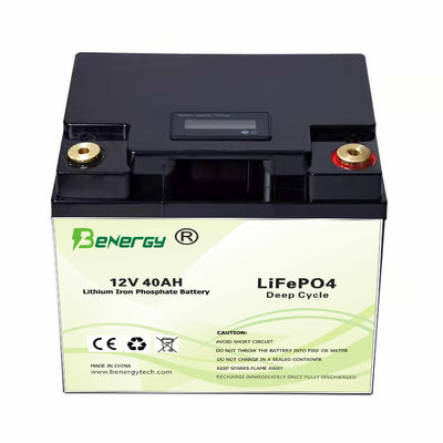باتری LiFePO4 12V 40Ah لیتیوم یون برای حالت شارژ CC ترولی گلف