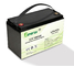 بسته باتری پلاستیکی LiFePo4 12V 100AH ​​چگالی انرژی بالا سفارشی